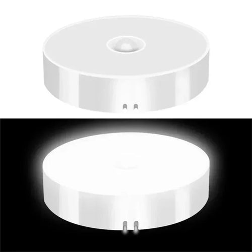 1-3PCS LED Motion Sensor Light Night Light USB Rechargeable Night Lamp for Kitchen Cabinet Wardrobe Lamp Staircase Closet Light
