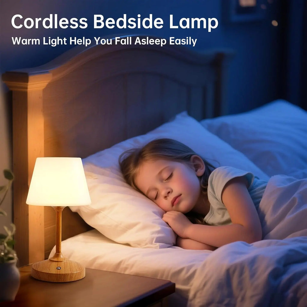 Waterproof Shower Lamp,Cordless Table Lamp,,Rechargeable Battery Operated Lamps, Touch Dimmable Small Outdoor Lamps,4000Mah LED Indoor Nightlight Atmosphere Lighting