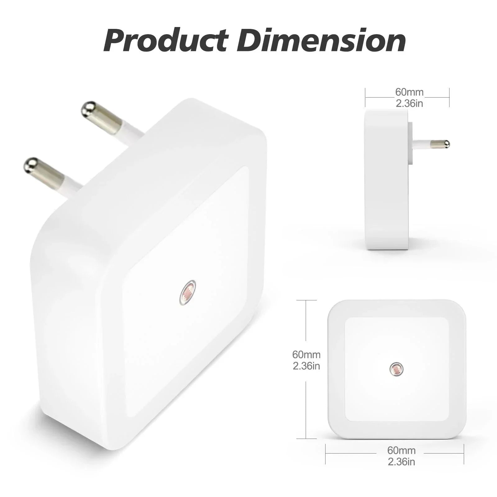 1-8Pcs Night Light,Night Lights Plug into Wall,Nightlight Night Light for Adults,Plug in Night Lights,Bathroom Bedroom Soft Whit