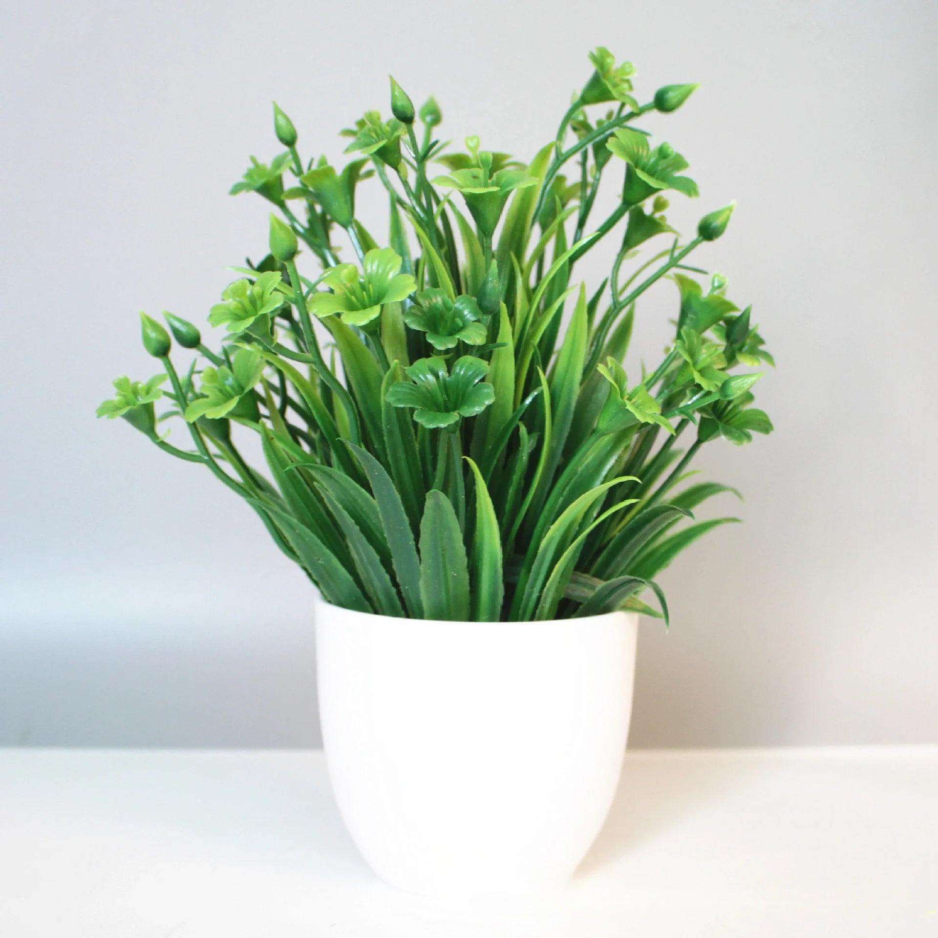 Wholesale Artificial Plant Potted Plants Fake Green Plants Indoor and Outdoor Decorations Plastic Bonsai Home Decorations