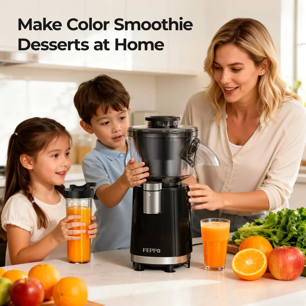 FEPPO Snow Cone Machine & Smoothie Blender 2 in 1, 700W Powerful Shaved Ice Machine Slushine Machine, Healthy Frozen Drink Maker with Stainless Steel Blade & Smoothie Recipe, for Home Kitchen Party Summerwins